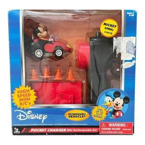 Disney Mickey Mouse Rechargeable High Speed Mini Remote Control Car